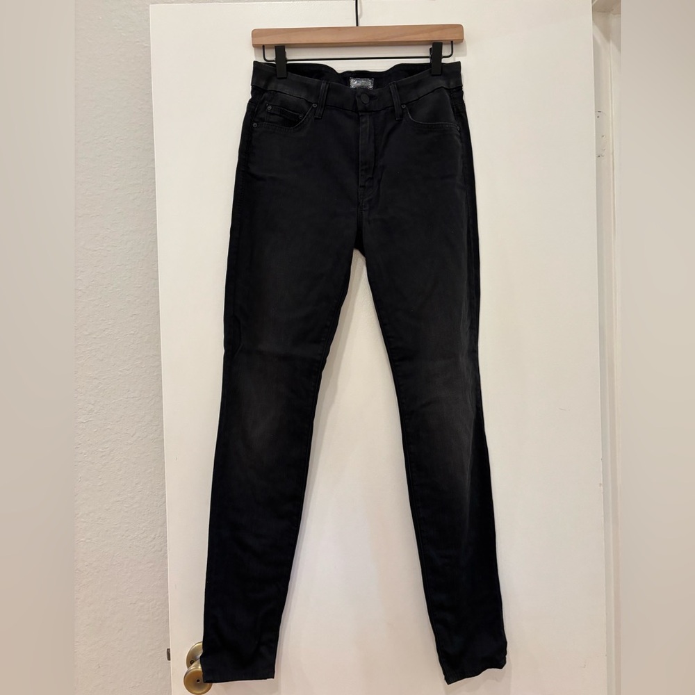 MOTHER High Waisted Looker lightweight jeans size 28 color skinny dipping